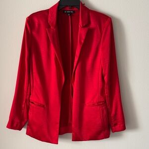 INC International Concepts Vibrant Red Blazer